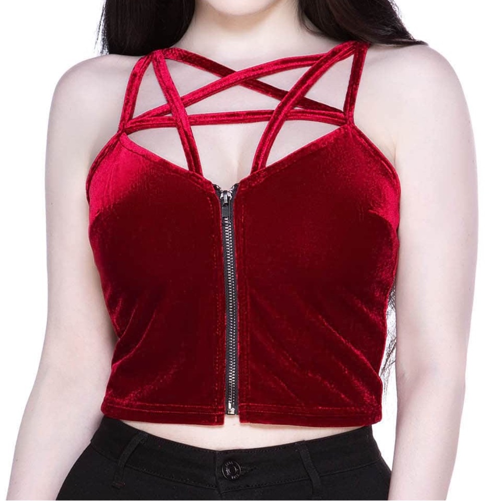 Killstar Lost In Sin Zip Top